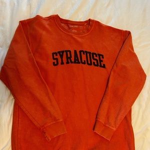 Syracuse Ribbed Crewneck